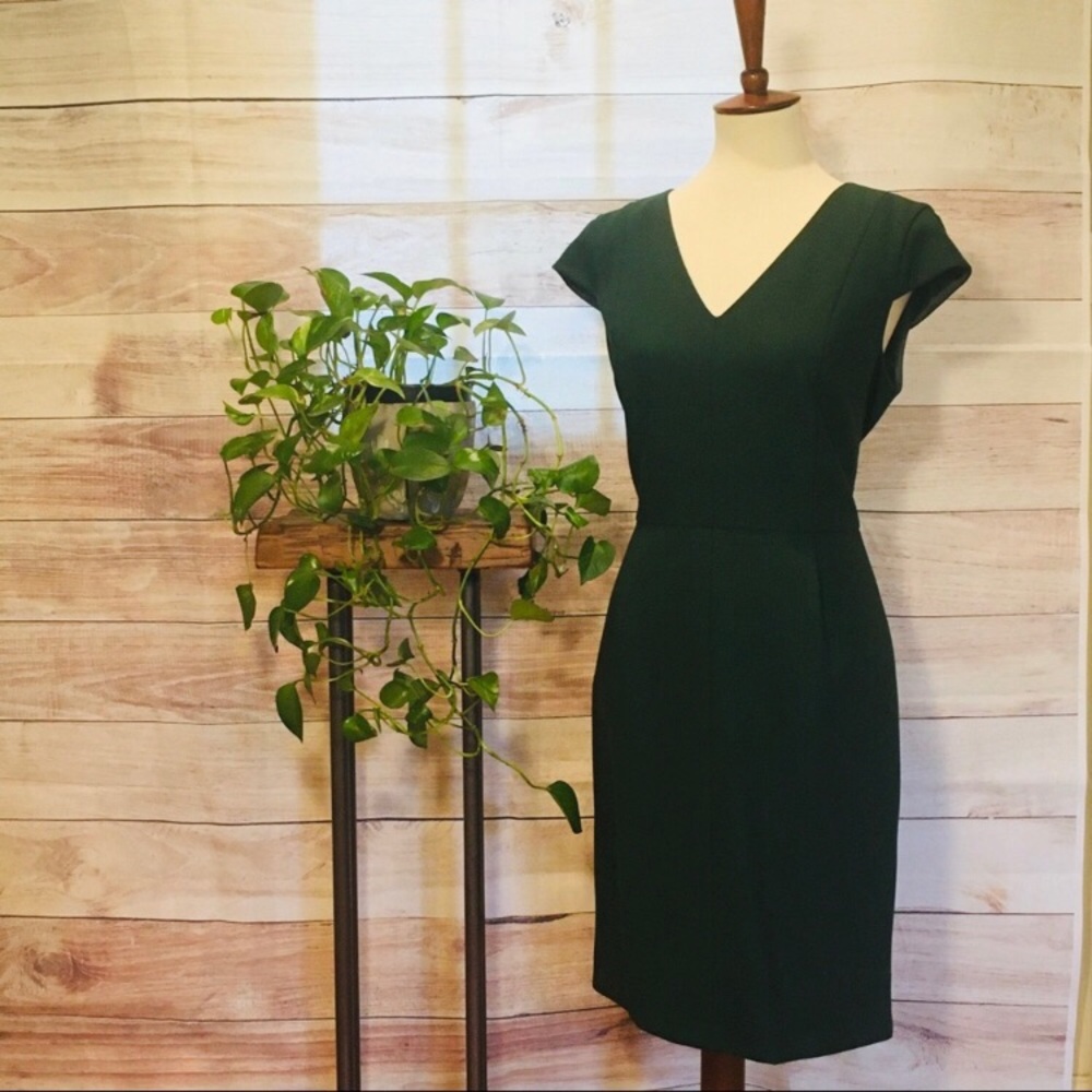 NWOT Brooks Brothers Perfect Dress in Green